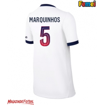 Paris Saint-Germain Marquinhos #5 Tricou Fotbal Replică 2026-27 Femei Deplasare